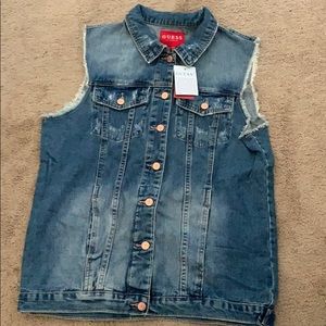 Guess Jean Vest! NWT